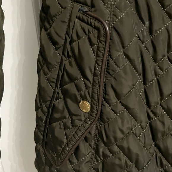 Cole Haan Women's Utility Jacket - Dark Green - Picture 3 of 7